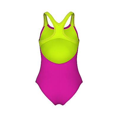 Arena Dots Swim Pro Back Kız Çocuk Yüzücü Mayosu Very Fuchsia 010745960 - 5