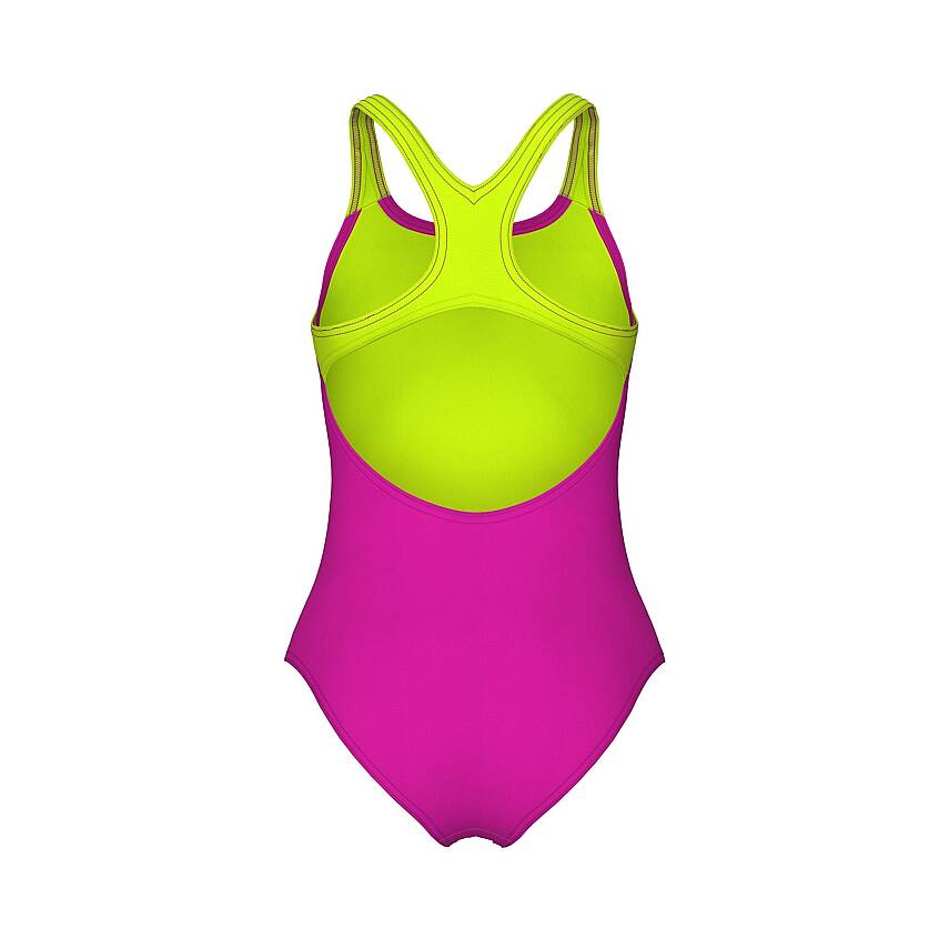 Arena Dots Swim Pro Back Kız Çocuk Yüzücü Mayosu Very Fuchsia 010745960 - 5