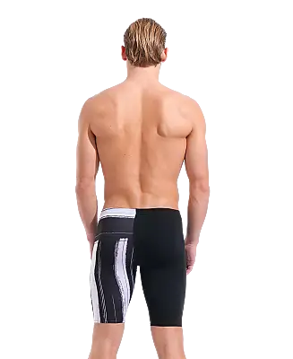 Arena Grid Swim Jammer Erkek Yüzücü Mayosu Siyah 011645500 - 3