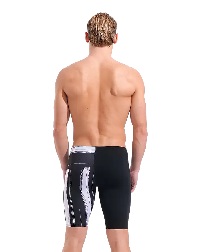 Arena Grid Swim Jammer Erkek Yüzücü Mayosu Siyah 011645500 - 3