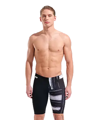Arena Grid Swim Jammer Erkek Yüzücü Mayosu Siyah 011645500