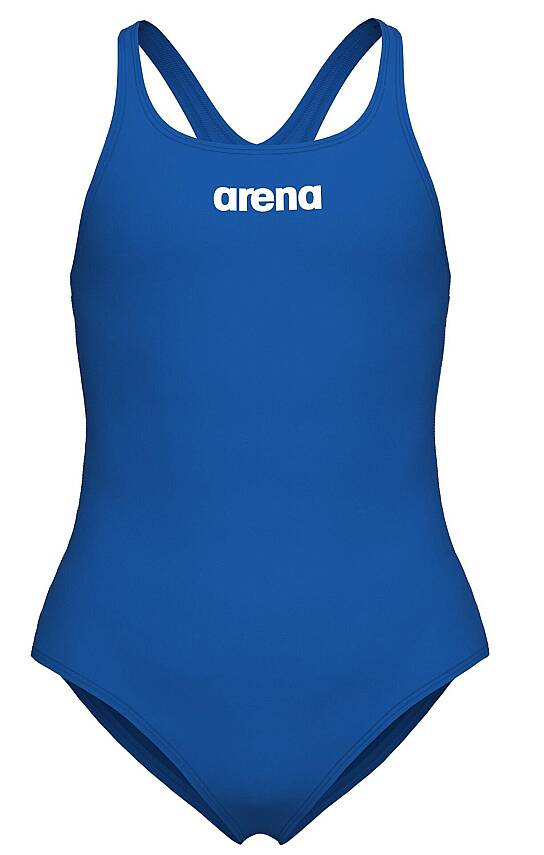 ARENA SOLID KIZ ÇOCUK YÜZÜCÜ MAYOSU 004762720 - 4