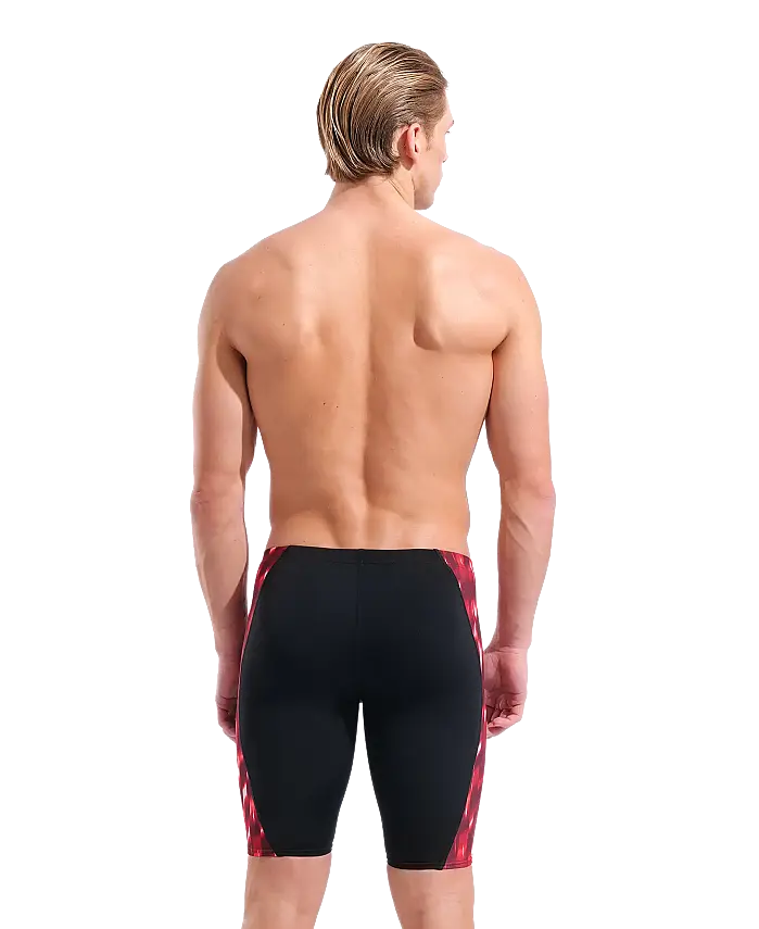 Arena Wave Swim Jammer Erkek Yüzücü Mayosu Black Team Red 011643400 - 3